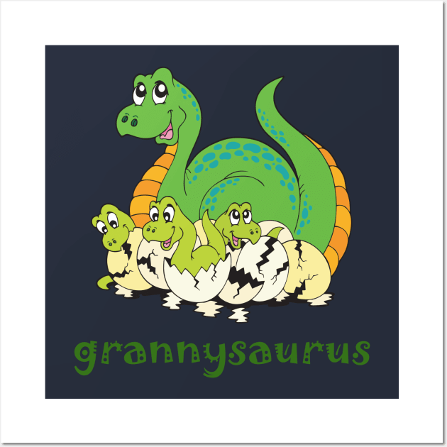 grannysaurus Wall Art by cdclocks